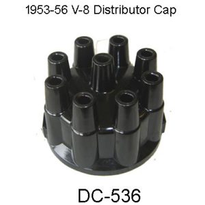1953-1956 All V-8's Distributor Cap. DC-536