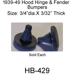 1939-1949 Buick Hood Hinge To Rad. Bumper. HB-429