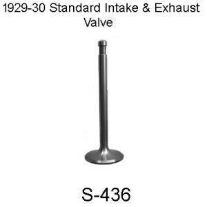 1929–1930 Buick Standard Intake & Exhaust Valve – S‑436