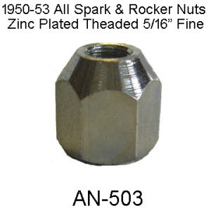 1950-1952 All 1953 ser.50 Buick Valve & Spark Plug Cover Acorn Nut