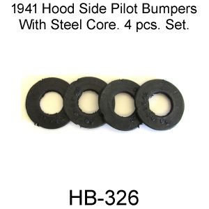 1941 Buick Hood Side Pilot Bumpers steel core (Set of 4)