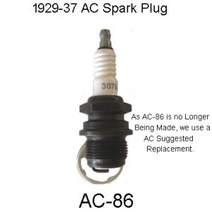 1929-1937 Buick Spark Plug. AC-86
