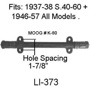 1937-1957 Buick Lower Inner "A" Frame Shaft (See List)