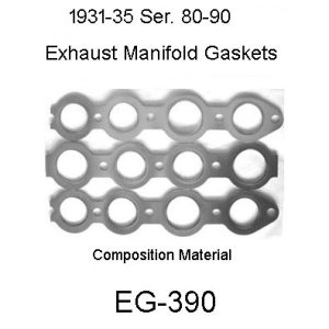 1931-1935 BUICK Ser. 80-90 Exhaust Manifold Gasket Set. EG-390