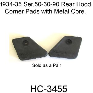 1934-35 Ser 50-60-90 Buick Rear Hood Corners. HC-3455