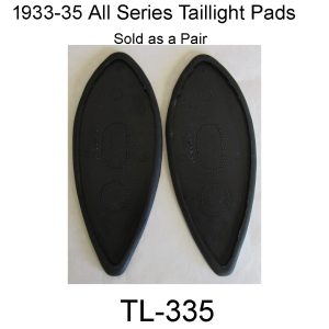 1933-1935 Buick Taillight To Fender Pads. TL-335