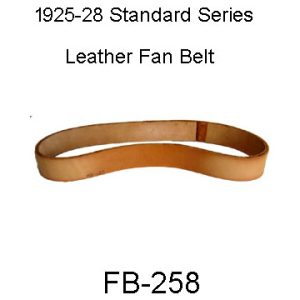 1925-1928 Standard Buick Flat Leather Fan Belt. FB-258