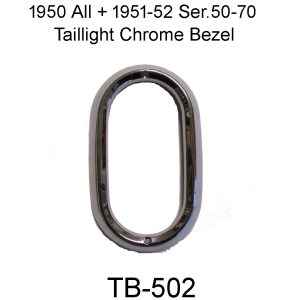 1950 All + 1951-1952 Ser.60&70 Tail Light Bezel