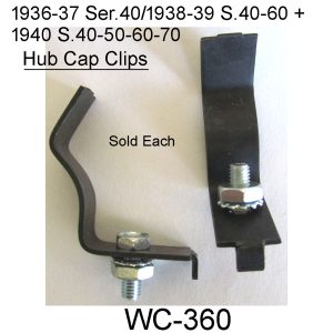 1936-1940 Buick Hub Cap Retainer Clip. WC-360