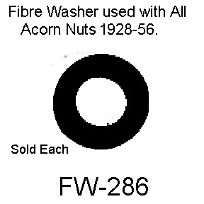 1922-1949 Buick Fiber Washers For Under Acorn Nuts. FW-286