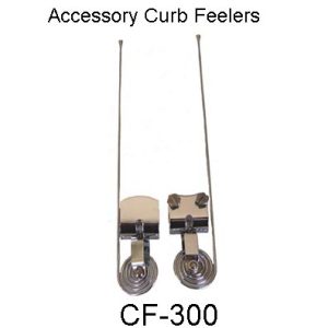 Chrome Curb Feelers Fits All Buicks. CF-300