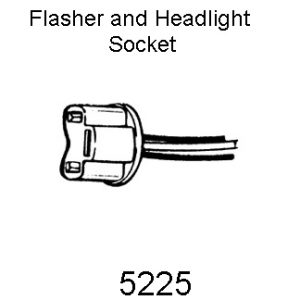 Contact Assembly For Sealed Beam Bulbs & Signal Flashers.  #5225