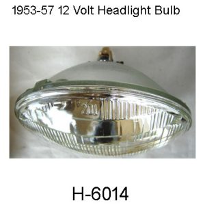 1953-1957 Buick 12V Headlight Bulb Sealed Beam. L-6014