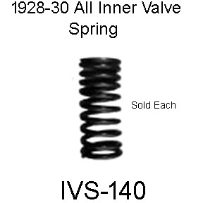1928-1930 All 1931-1936 ser 60-80-90 Buick Inner Valve Spring. IVS-140