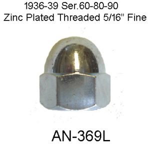 1936-1939 Buick S.60-80-90 Valve & Spark Plug Cover Acorn Nut   AN-369L