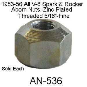 1953-1956 Buick Valve & Spark Cover Acorn Nut  V-8  AN-536