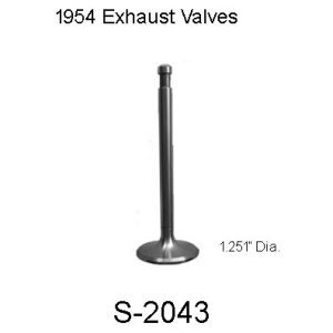 1954 BUICK Exhaust Valve  S-2043