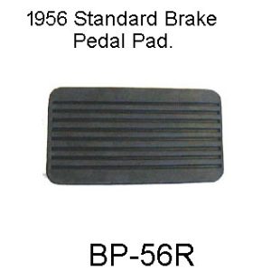 1956 Buick Brake Pedal Pad. BP-56R