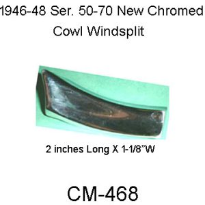 1942-1948 BUICK  S.50-70.Cowl To Windshield Windsplit   CM-468