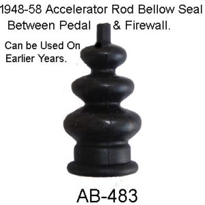 1948-1958 Buick Accelerator Pedal Rod Bellows. AB-483