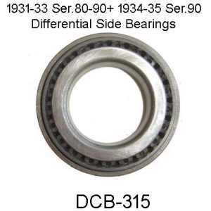1931-33 Ser.80-90& 34-35 S.90 Buick Differential Carrier Side Bearing. DCB-315