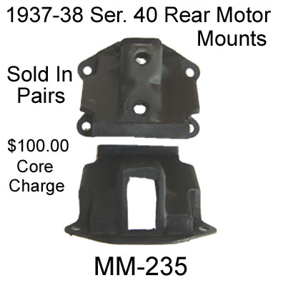 1937-1938 Buick S.40 Motor Mount (Core Charge Included). MM-235