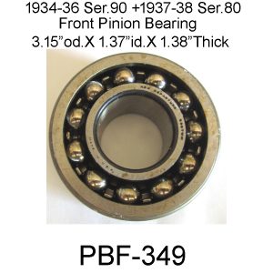 1934-1938 Buick S.80-90 Front Pinion Bearing. PBF-349