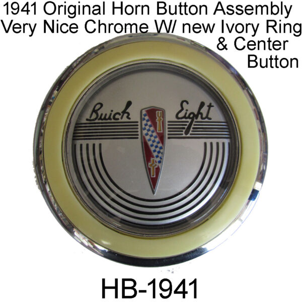 1941 Horn Button Assembly(will work up to 1947). HB-1941