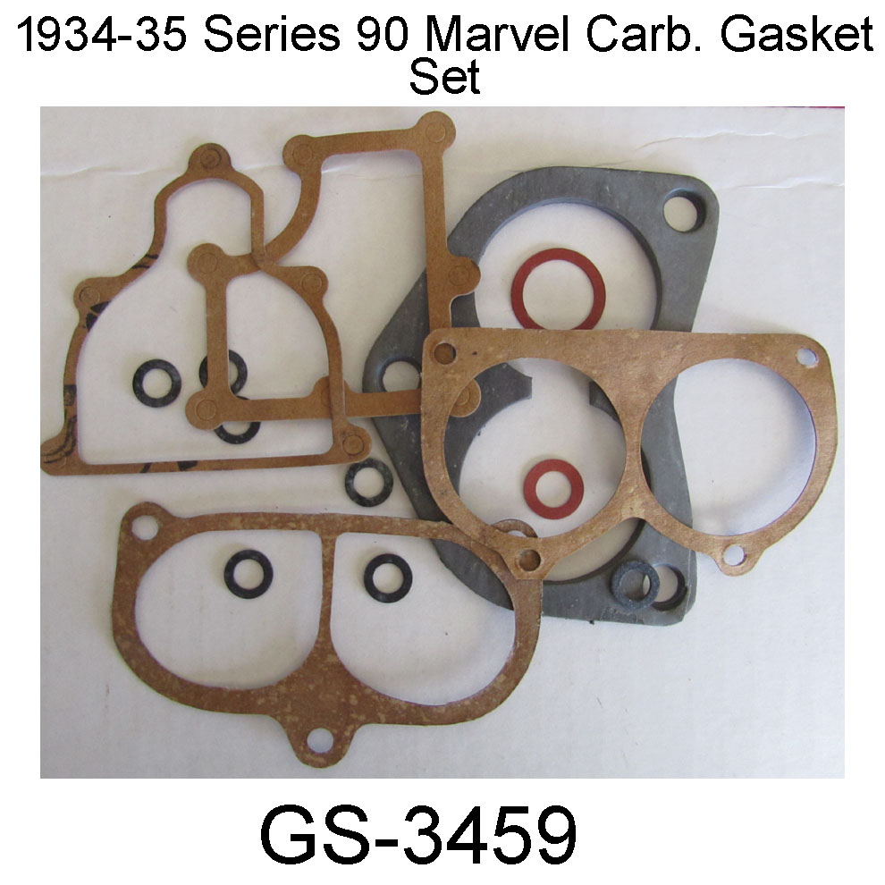 1934-1935 BUICK Series 90 Carburetor Gasket Set. GS-3459