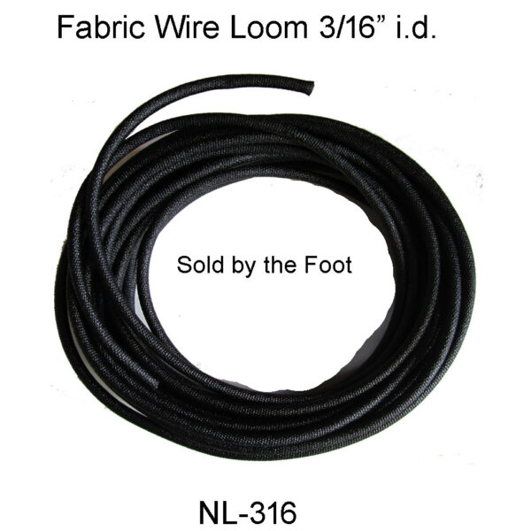 3/16" ID. Fabric Loom. NL-316