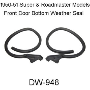 1950-51 Ser.50-70 Door Bottom Seal. DW-948
