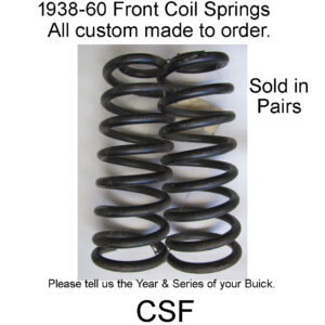 Front Coil Springs. What Year & Series?  CSF