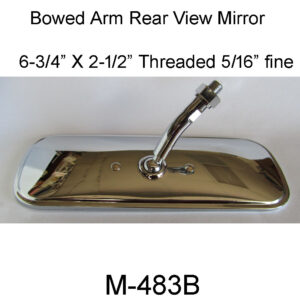 48-53 Rear View Mirror Bowed Arm. M-483B