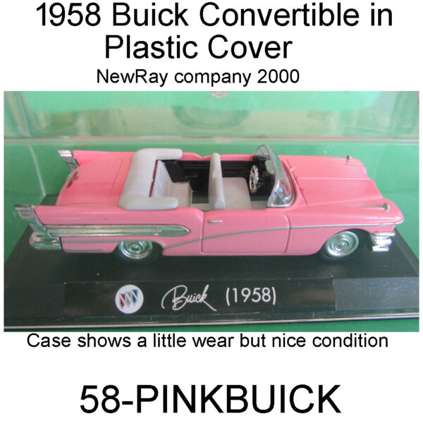 1958 Buick Convertible Model. 58-PINKBUICK