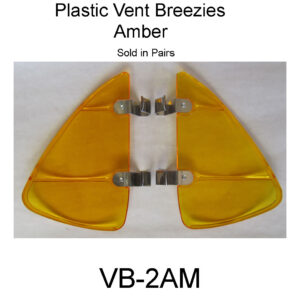 Vent Window Breezies Amber. VB-2AM