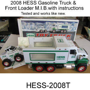 2008 HESS Truck & Front Loader Mint in Box HESS-2008T