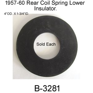 1957-1960 BUICK Lower Rear Coil Spring Insulator. B-3281