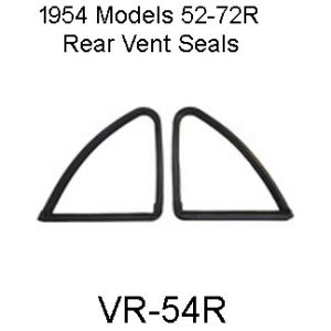1954 BUICK Models 52-72R RR.Vent Seals. VR-54R