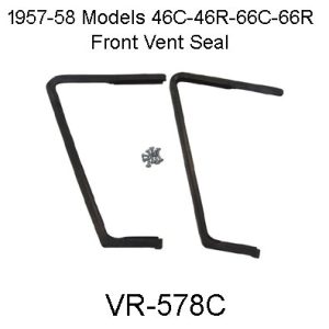 1957-1958 BUICK Ft. Vent Seal 46C-66C +. VR-578C