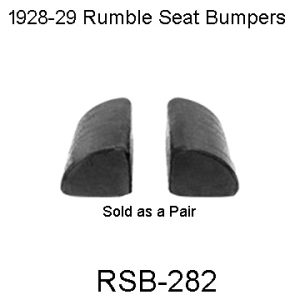 1928-1929 BUICK Rumble Seat Bumpers. RSB-282