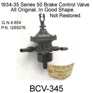 1934-1935 BUICK Ser.50 Brake Control Valve. BCV-345