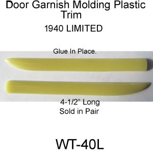 1940 LIMITED Window Trim. WT-40L