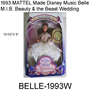 1993 Belle Beauty & Beast Wedding. BELLE-1993W