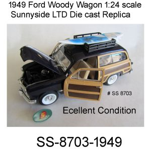 1949 FORD Woody Wagon Die Cast. SS-8703-1949