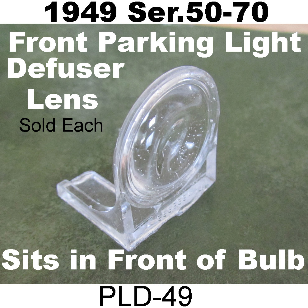 1949 S.50-70 Parking Light Bulb Defuser. PLD-49 - Bob's Automobilia