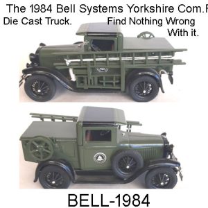 1984 Bell Systems Service Truck. BELL-1984