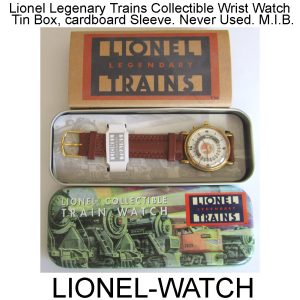 LIONEL Collectible Train Watch M.I.B. LIONEL-WATCH