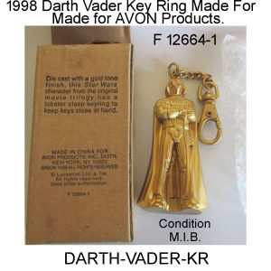 Darth Vader Die Cast Key Ring. DARTH-VADER-KR