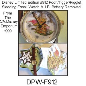 Disney Fossil Watch Limited Edt.M.I.B. DPW-F912