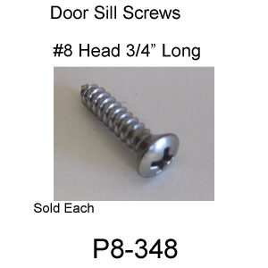 Door Sill Philip Head Screws. P8-348